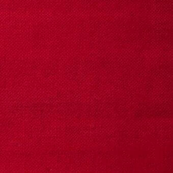 Creta fabric sample, deep red textile, tight weave with subtle grid pattern, matte finish, Bonaldo collection 96r variant.